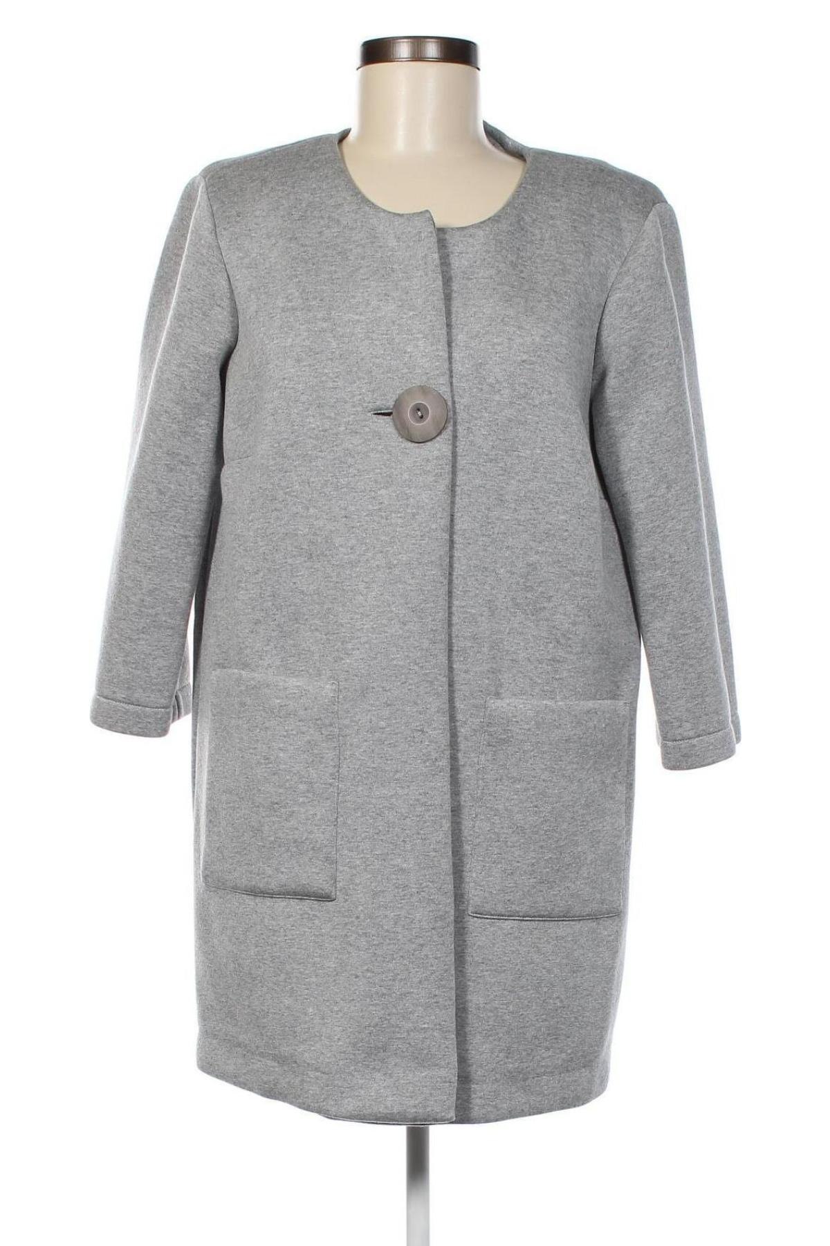 Дамско палто Madeleine, Размер M, Цвят Сив, Цена 109,00 лв.