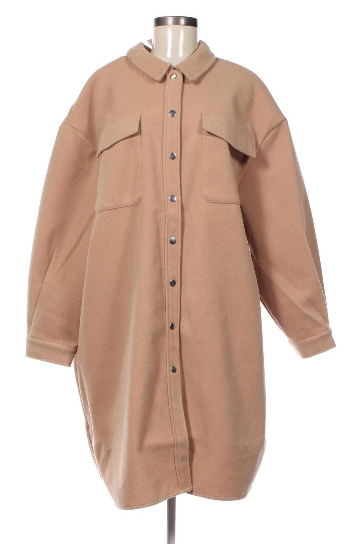 Palton de femei ONLY, Mărime XXL, Culoare Bej, Preț 125,49 Lei