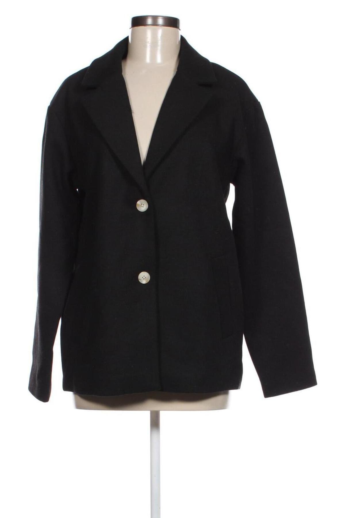 Dámsky kabát  Pieces, Veľkosť M, Farba Čierna, Cena  10,11 €