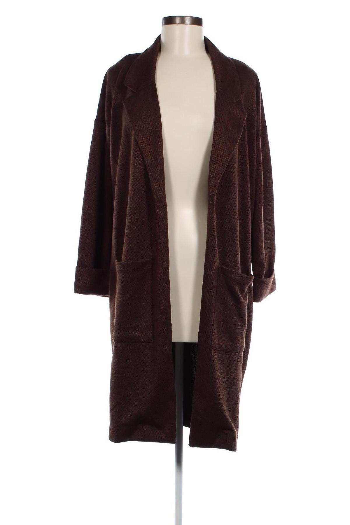 Γυναικείο παλτό Pieces, Μέγεθος L, Χρώμα Πολύχρωμο, Τιμή 48,97 €