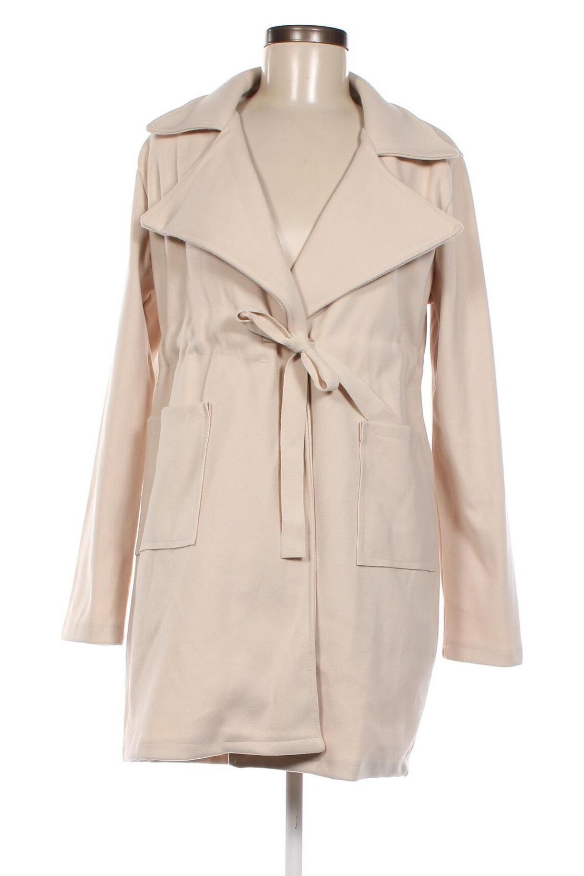 Γυναικείο παλτό Styleboom, Μέγεθος S, Χρώμα  Μπέζ, Τιμή 19,64 €