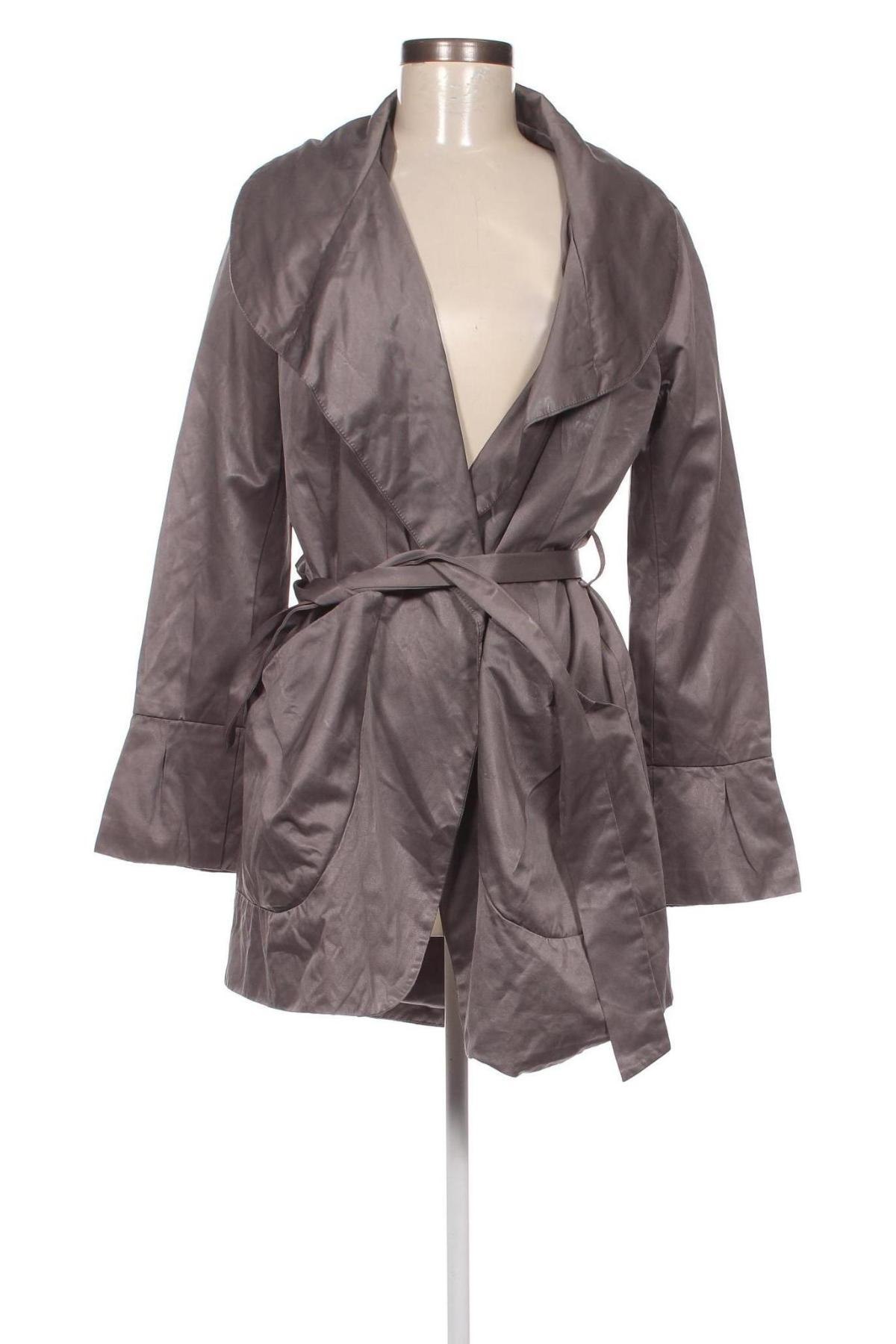 Γυναικείο παλτό VILA, Μέγεθος M, Χρώμα Γκρί, Τιμή 4,42 €