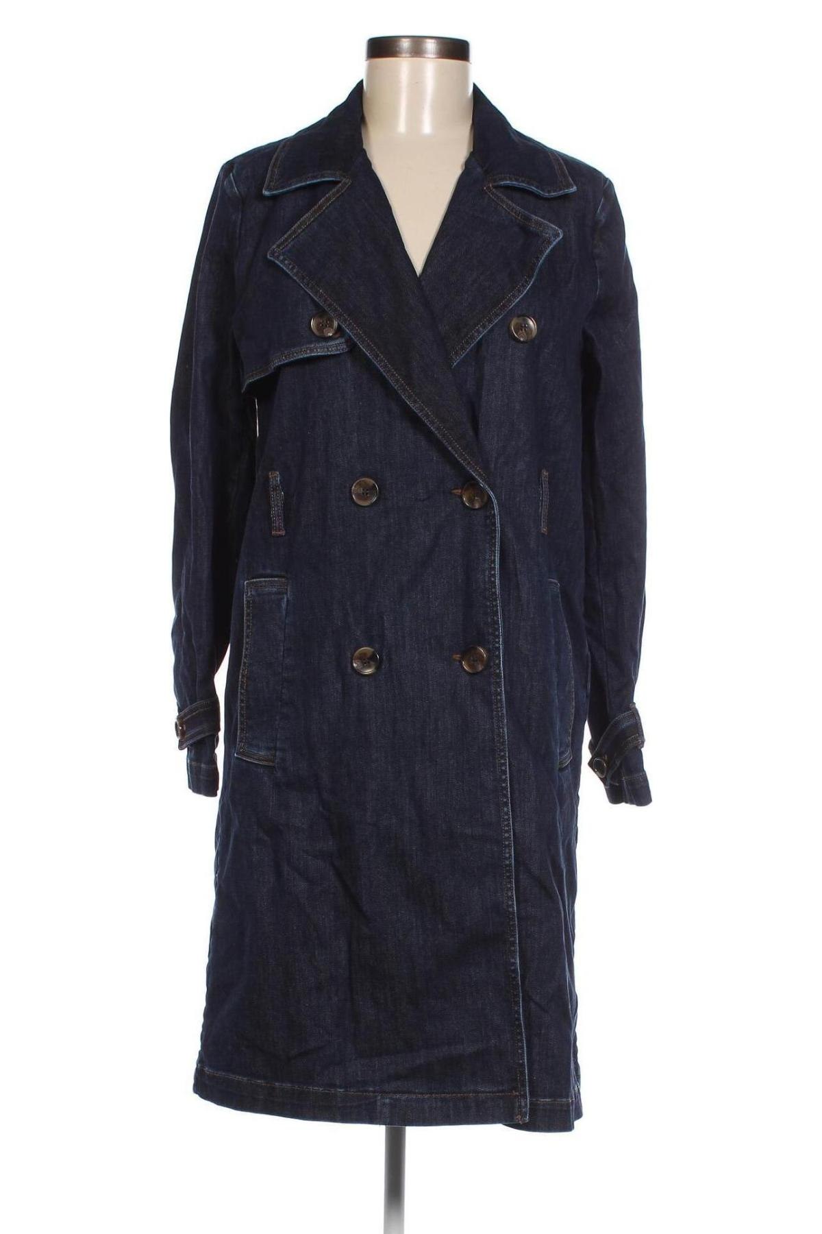 Γυναικείο παλτό i Blues, Μέγεθος S, Χρώμα Μπλέ, Τιμή 50,86 €