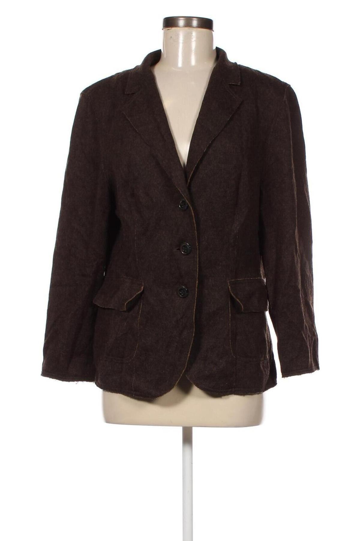 Дамско сако, Размер XL, Цвят Кафяв, Цена 8,80 лв.
