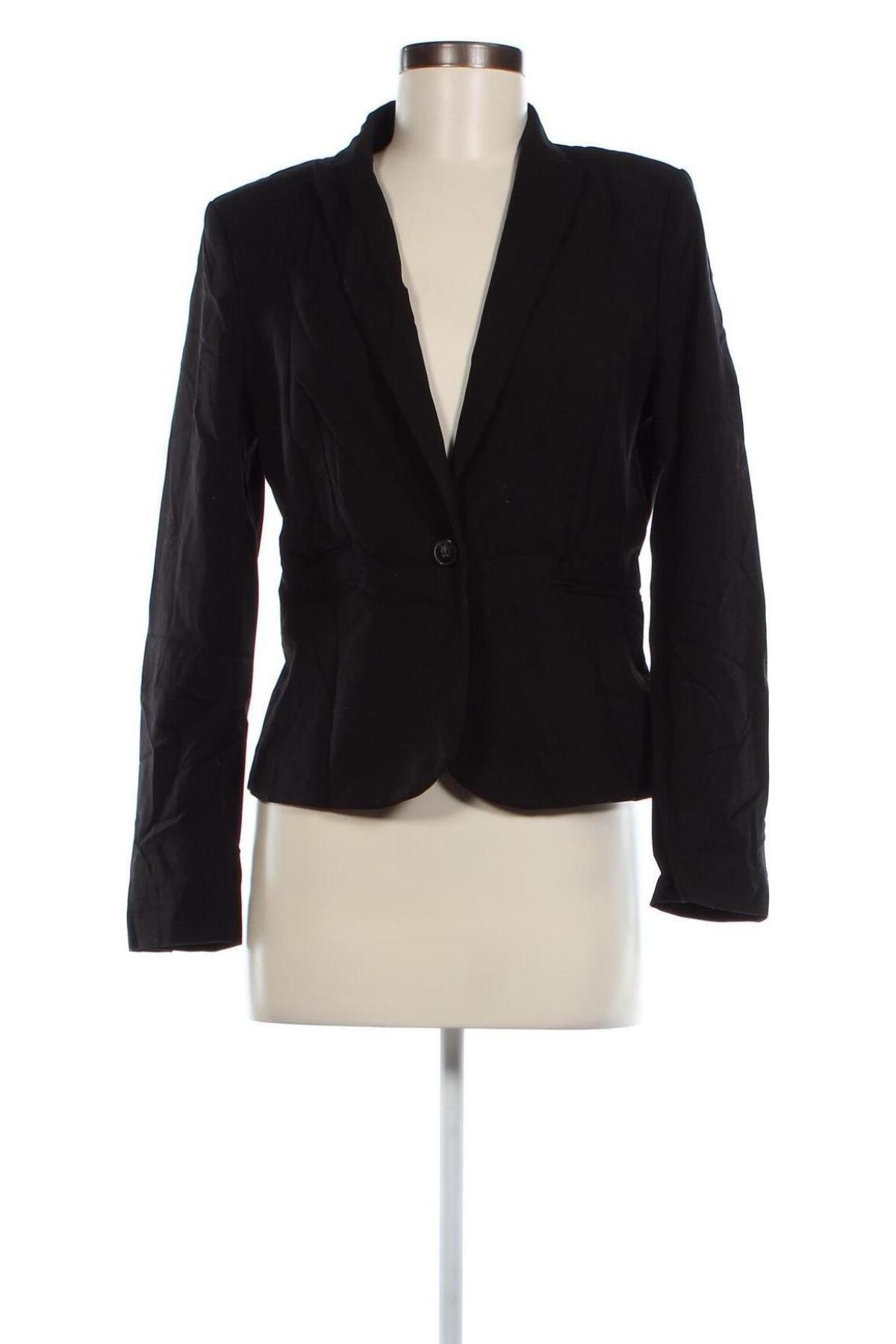 Γυναικείο σακάκι H&M, Μέγεθος M, Χρώμα Μαύρο, Τιμή 3,81 €