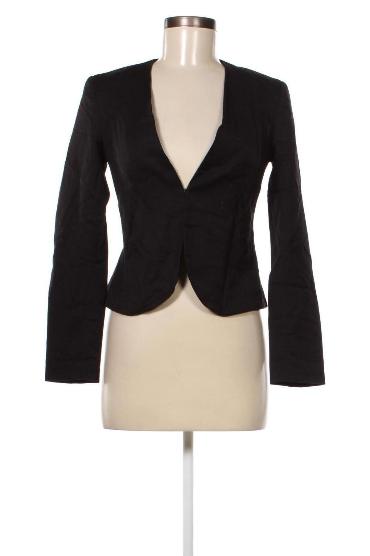 Γυναικείο σακάκι H&M Divided, Μέγεθος XS, Χρώμα Μαύρο, Τιμή 27,22 €