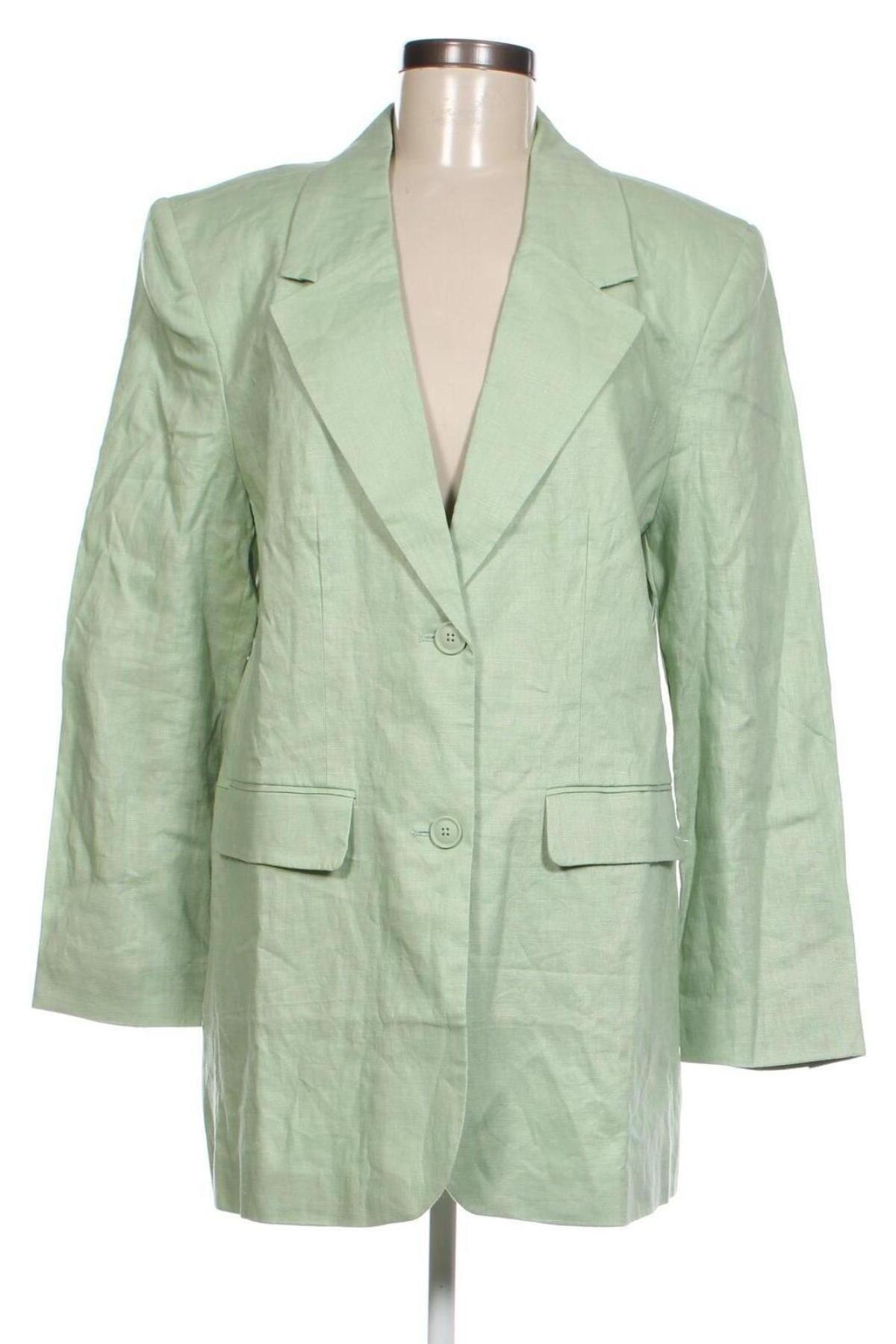 Γυναικείο σακάκι NA-KD, Μέγεθος XS, Χρώμα Πράσινο, Τιμή 66,49 €