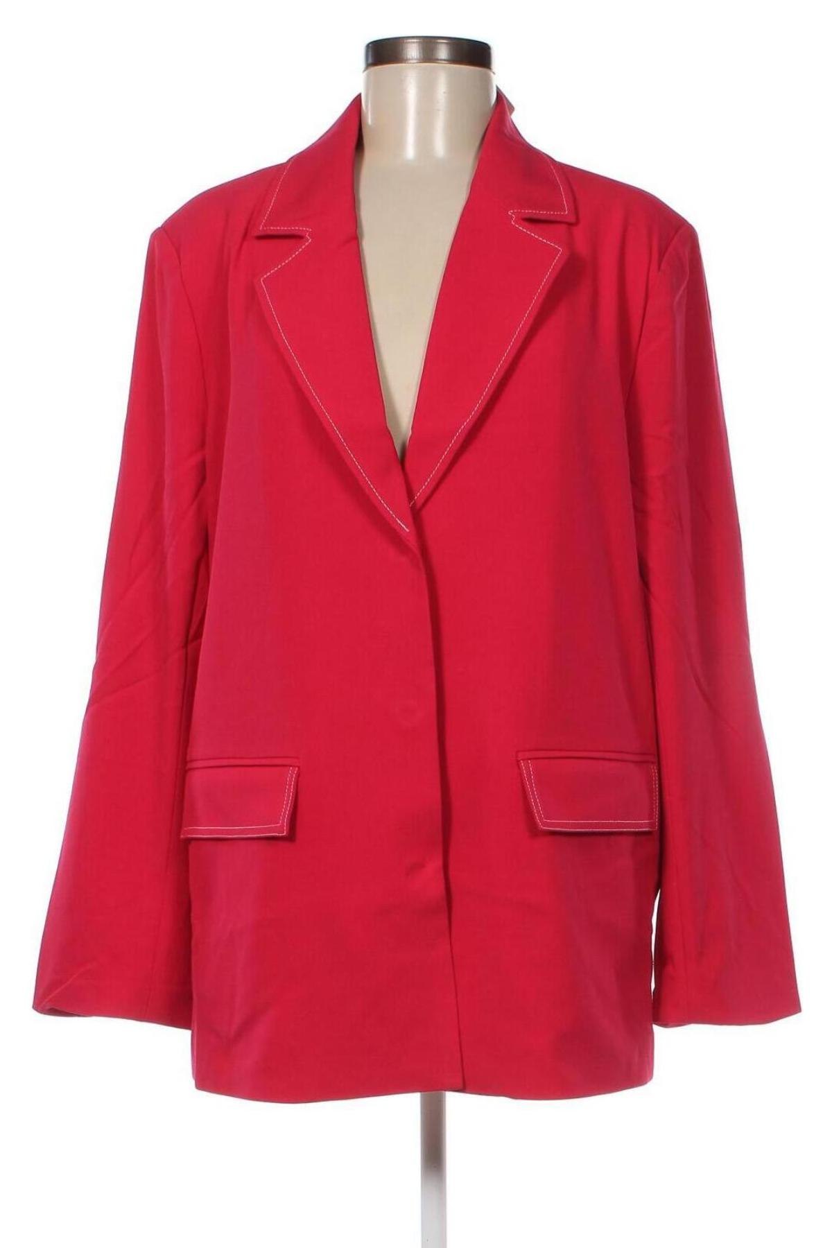 Дамско сако NA-KD, Размер S, Цвят Червен, Цена 129,00 лв.