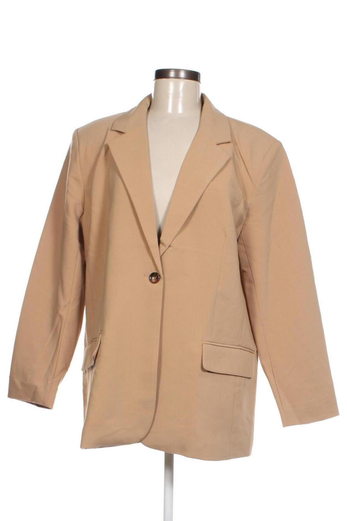 Γυναικείο σακάκι ONLY, Μέγεθος M, Χρώμα  Μπέζ, Τιμή 10,99 €