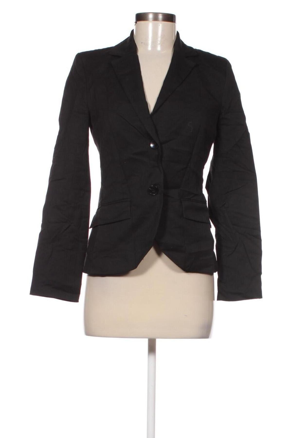 Γυναικείο σακάκι S.Oliver, Μέγεθος XS, Χρώμα Μαύρο, Τιμή 26,60 €