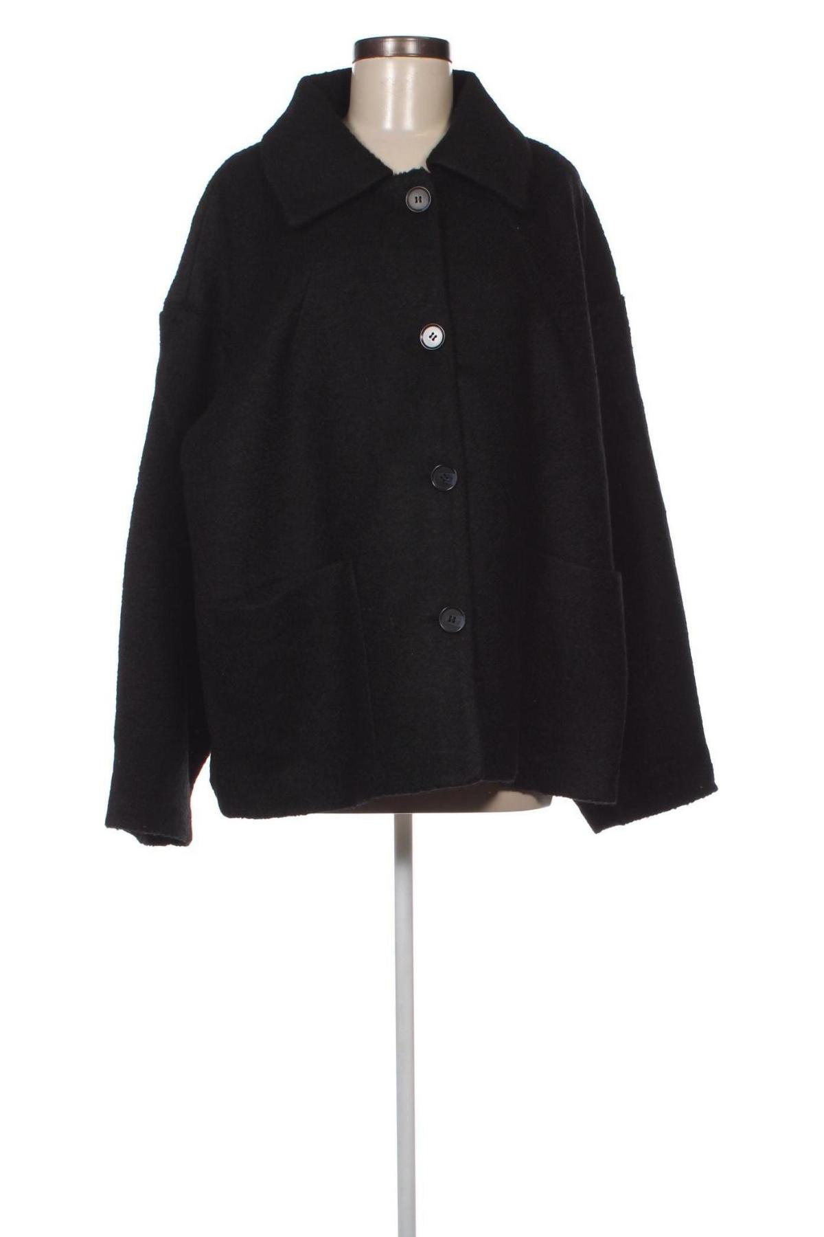 Γυναικείο μπουφάν Monki, Μέγεθος XL, Χρώμα Μαύρο, Τιμή 14,33 €