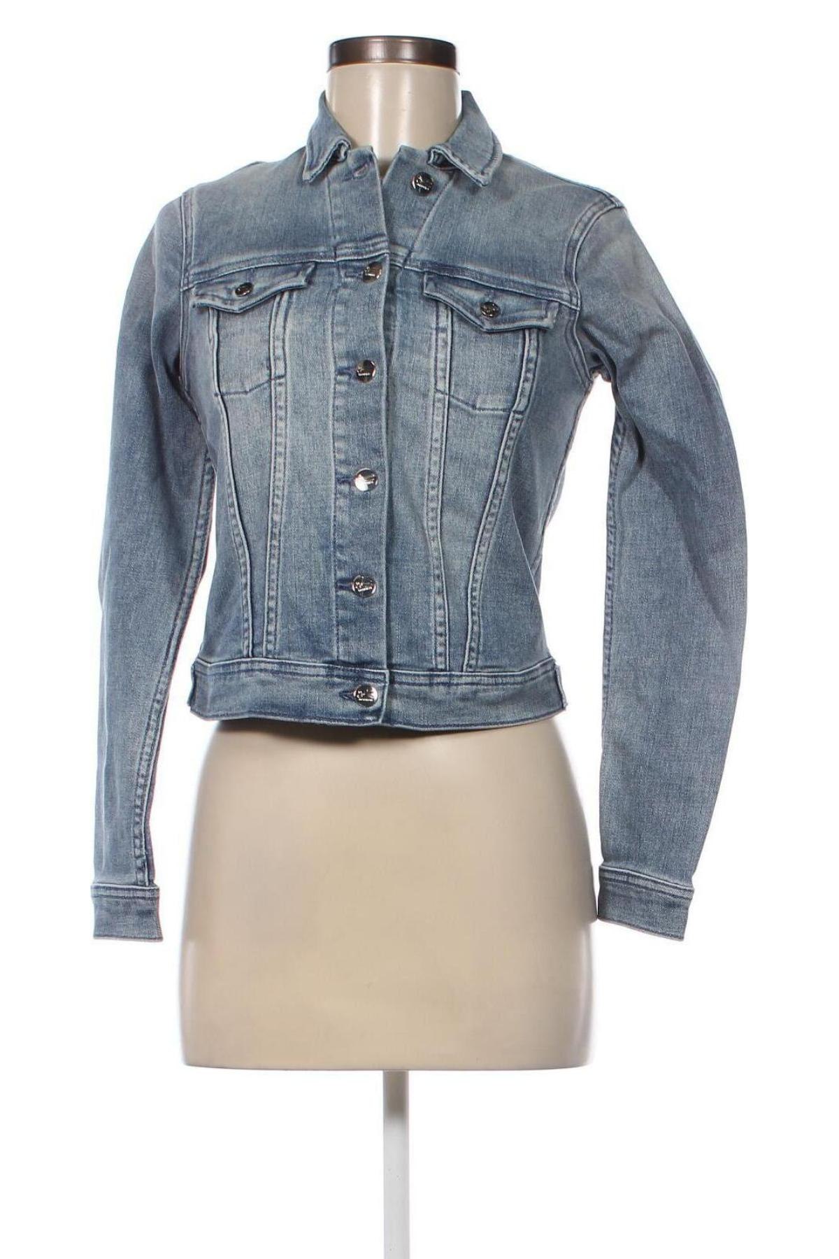 Γυναικείο μπουφάν Denham, Μέγεθος XS, Χρώμα Μπλέ, Τιμή 97,94 €
