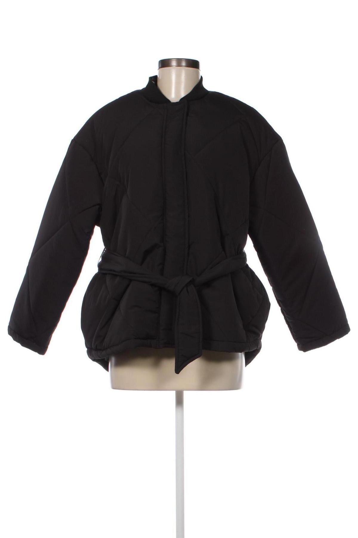 Γυναικείο μπουφάν Pieces, Μέγεθος XL, Χρώμα Μαύρο, Τιμή 14,79 €