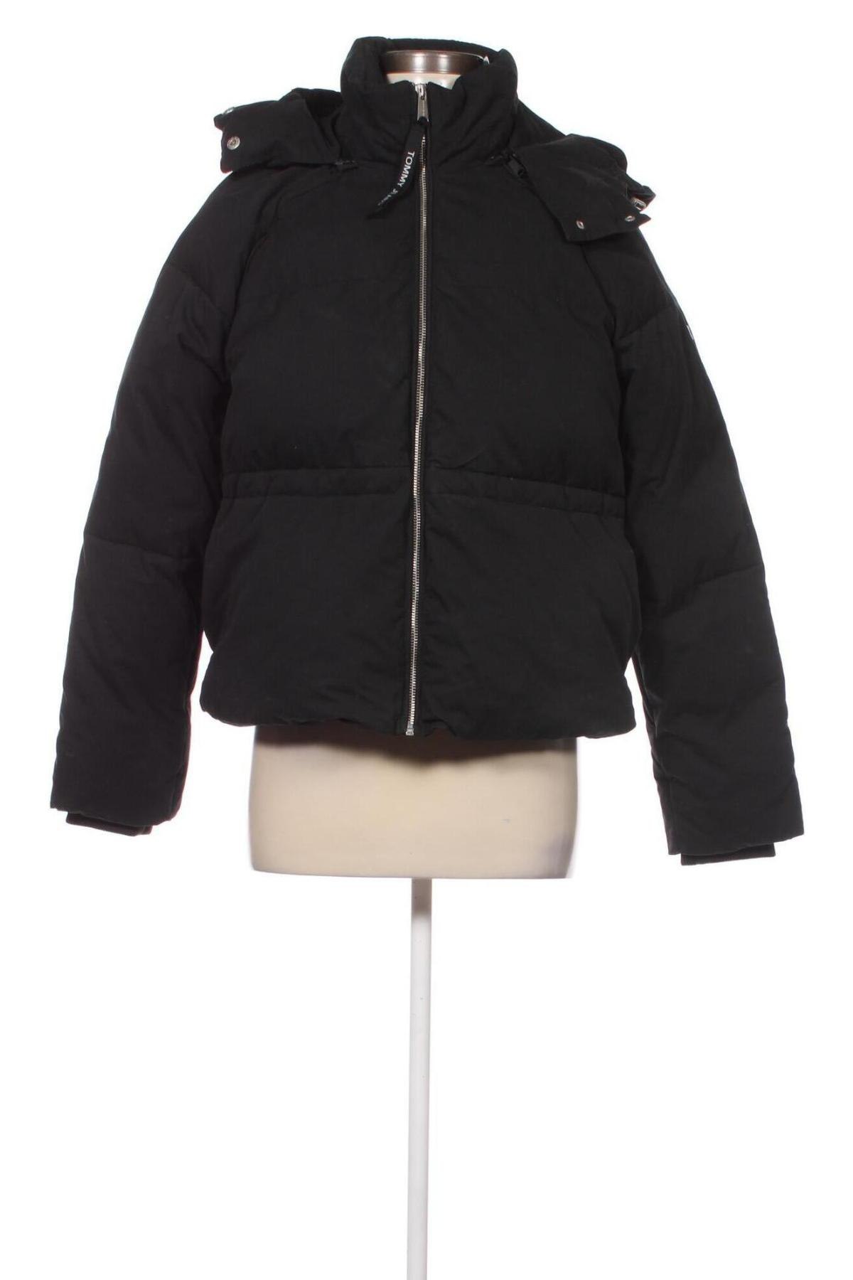 Γυναικείο μπουφάν Tommy Hilfiger, Μέγεθος M, Χρώμα Μαύρο, Τιμή 65,88 €
