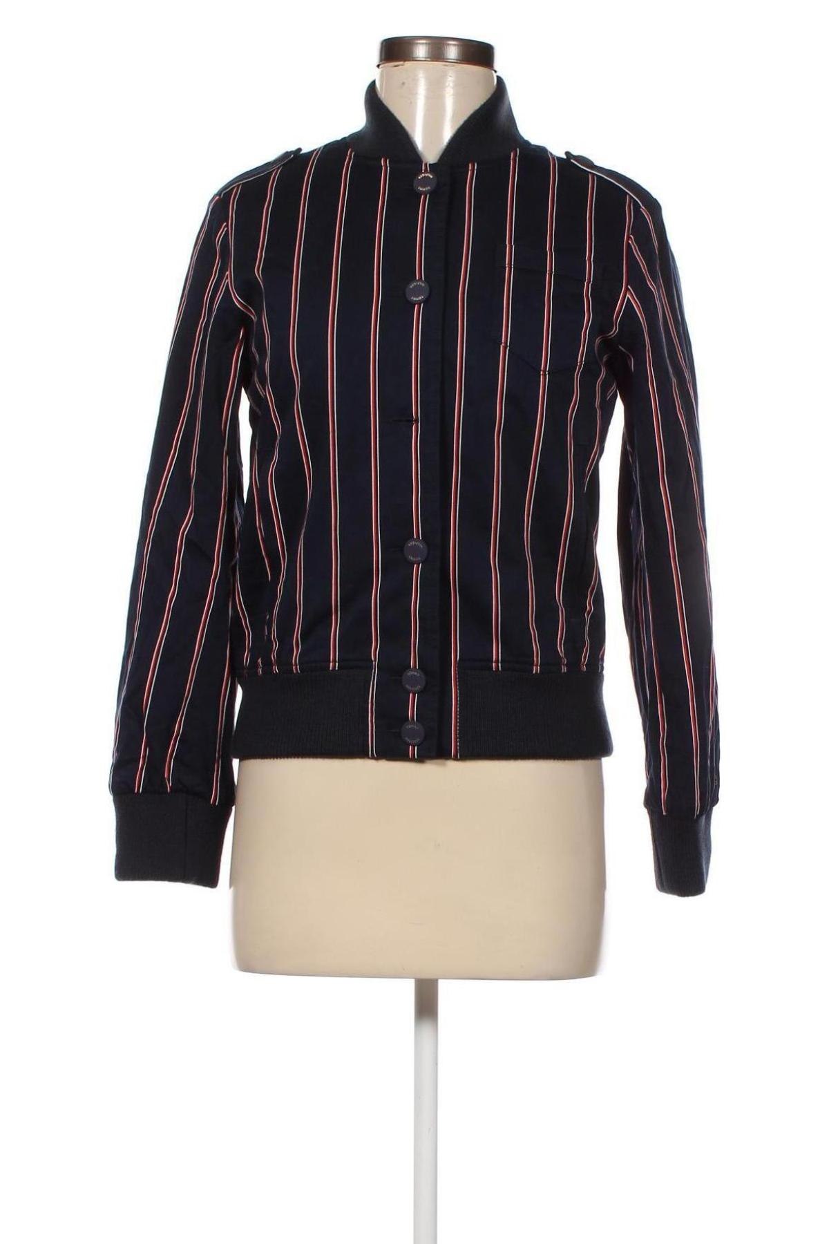 Γυναικείο μπουφάν Tommy Hilfiger, Μέγεθος XS, Χρώμα Μπλέ, Τιμή 42,22 €