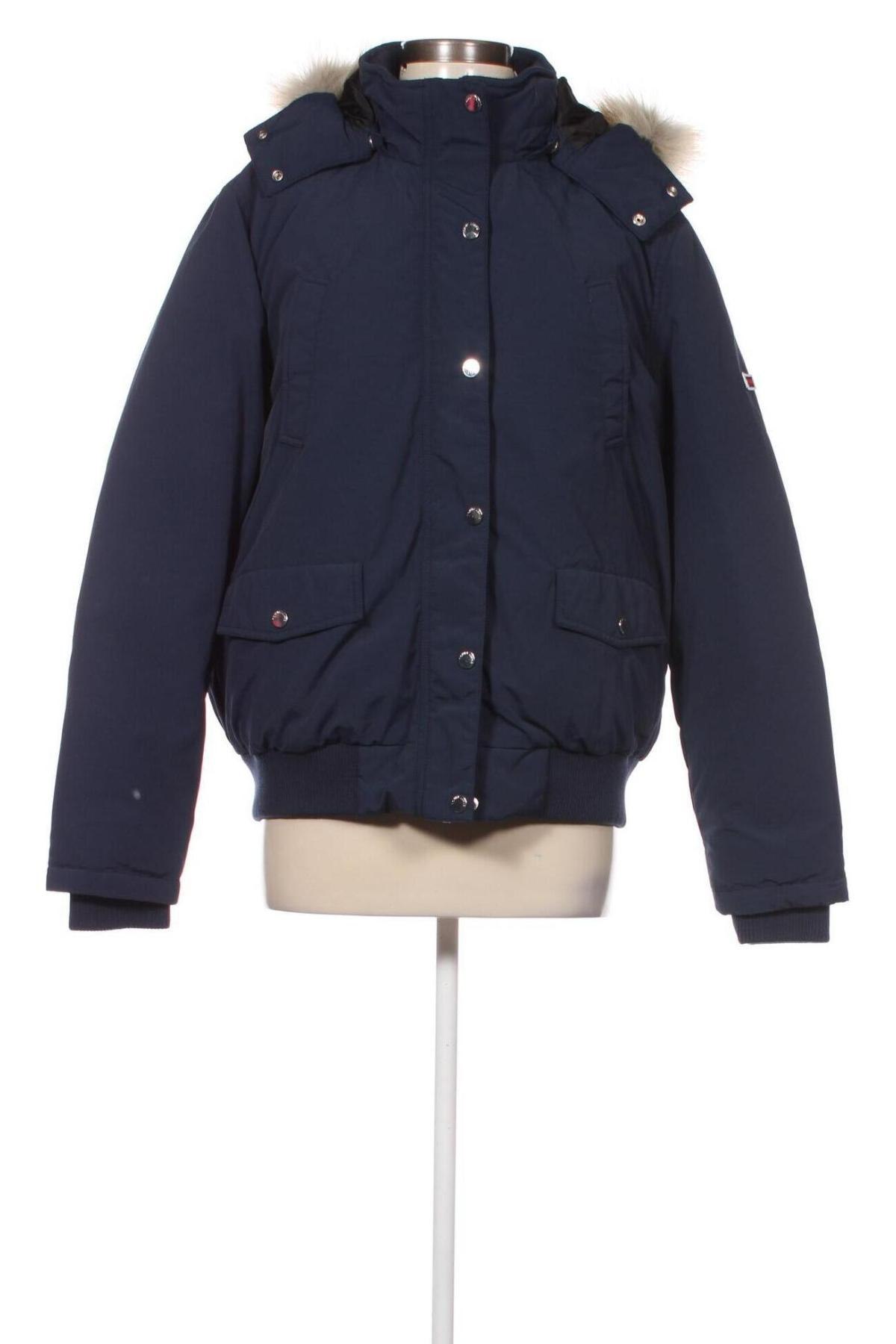 Γυναικείο μπουφάν Tommy Hilfiger, Μέγεθος XL, Χρώμα Μπλέ, Τιμή 219,59 €