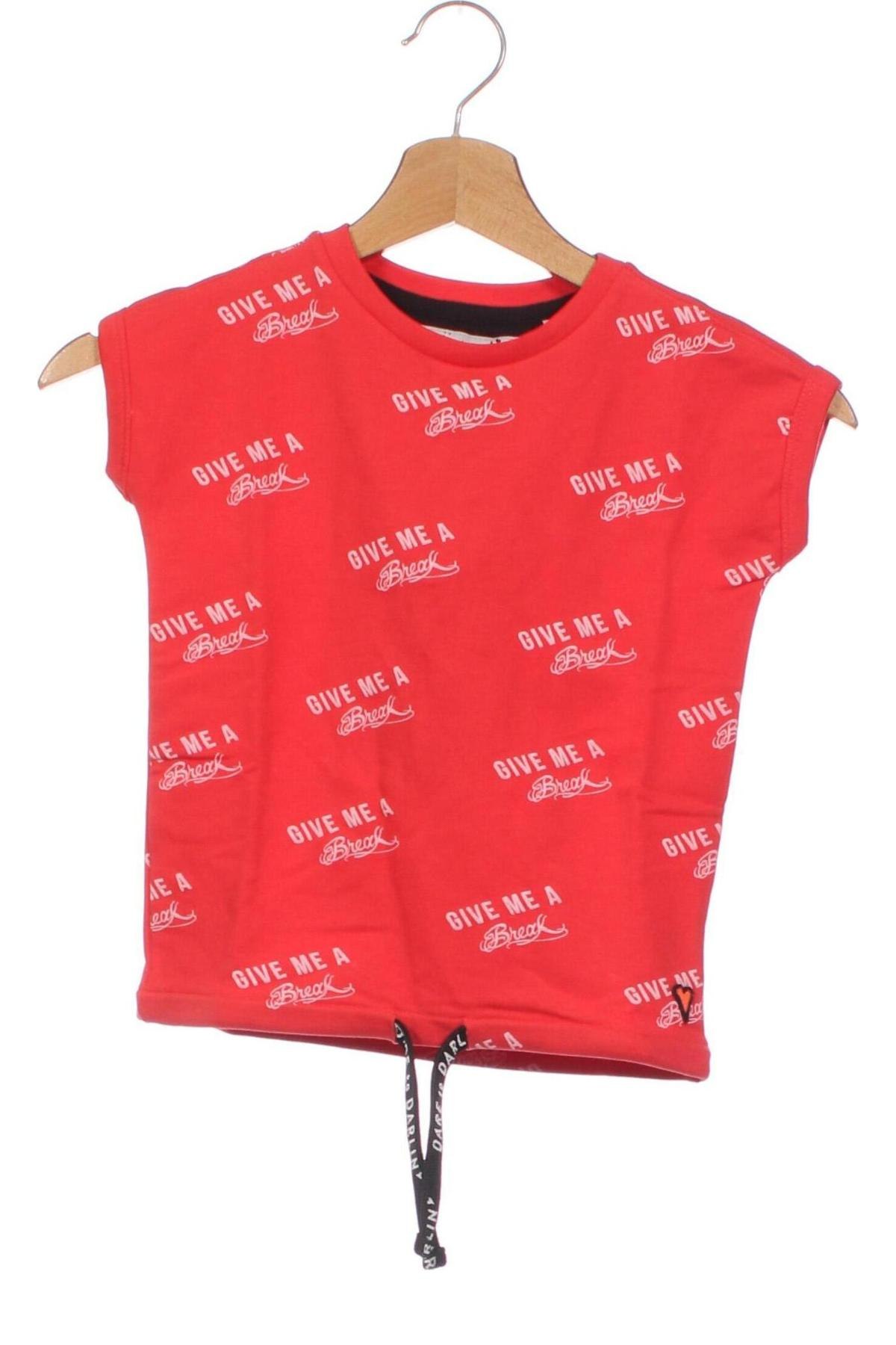 Детска тениска Darling, Размер 4-5y/ 110-116 см, Цвят Червен, Цена 17,94 лв.