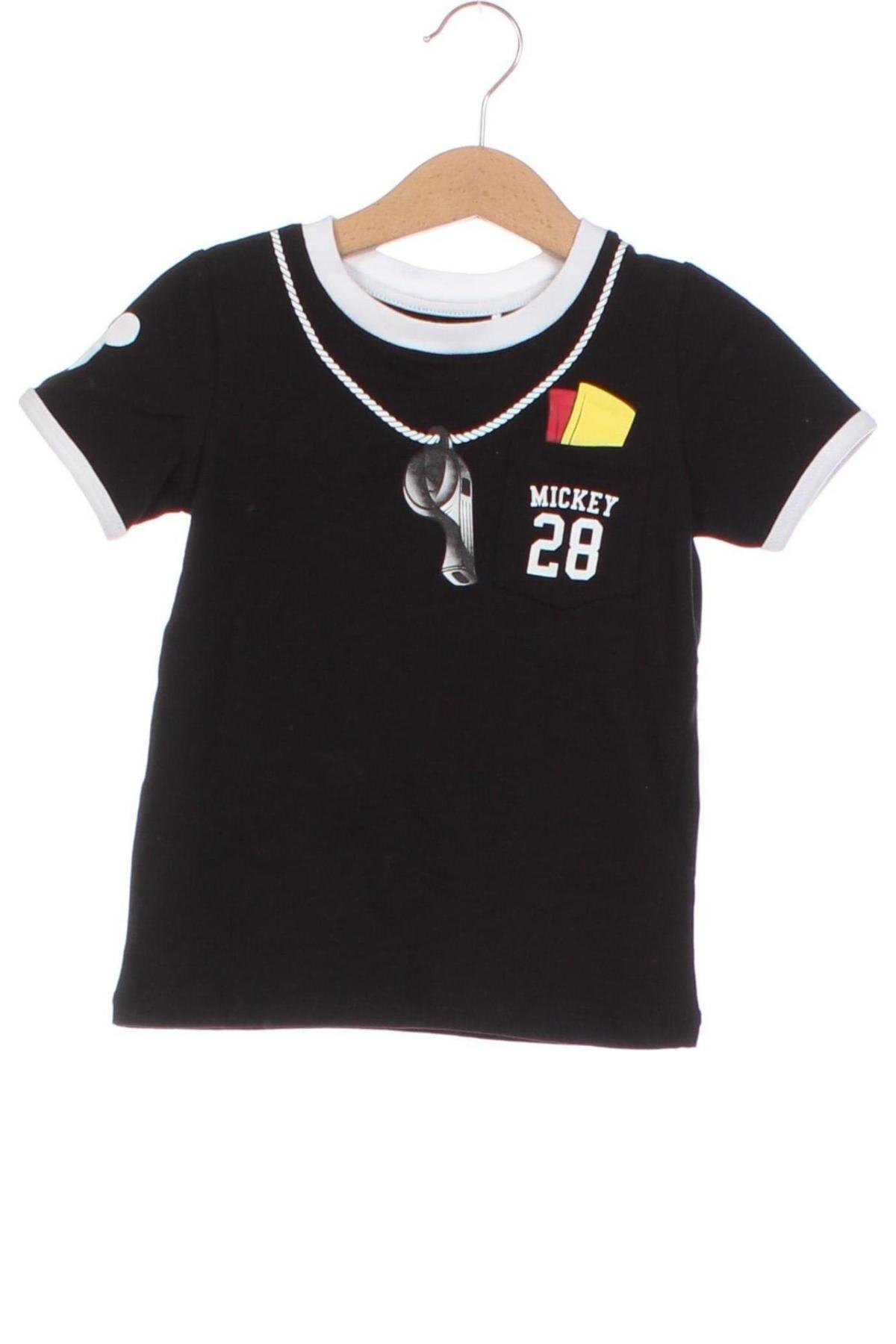 Детска тениска Name It, Размер 18-24m/ 86-98 см, Цвят Черен, Цена 13,05 лв.