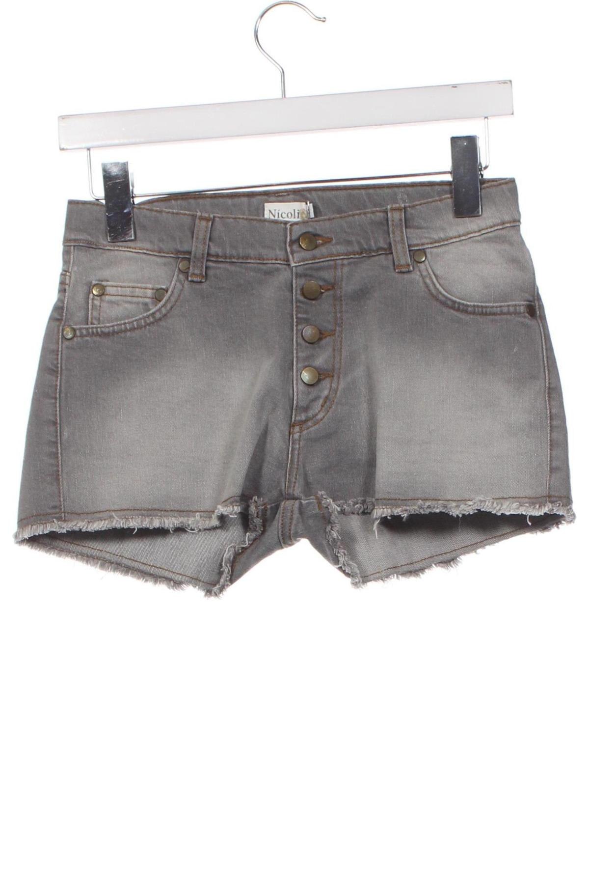 Детски къс панталон Nicoli, Размер 12-13y/ 158-164 см, Цвят Сив, Цена 49,00 лв.