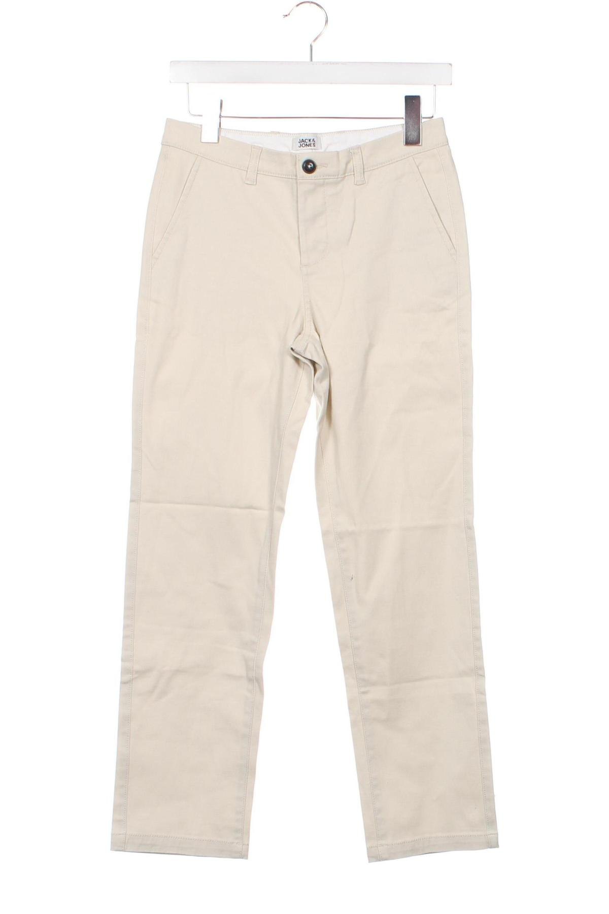 Детски панталон Jack & Jones, Размер 11-12y/ 152-158 см, Цвят Бежов, Цена 64,00 лв.