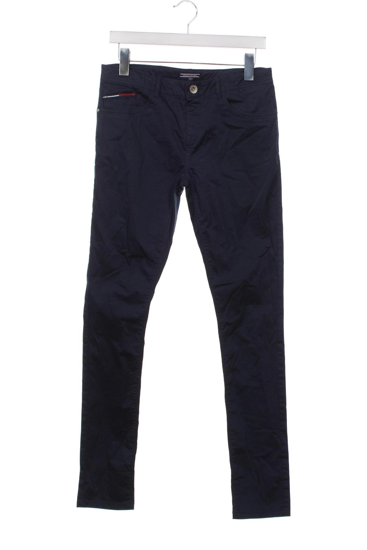 Детски панталон Tommy Hilfiger, Размер 15-18y/ 170-176 см, Цвят Син, Цена 44,75 лв.