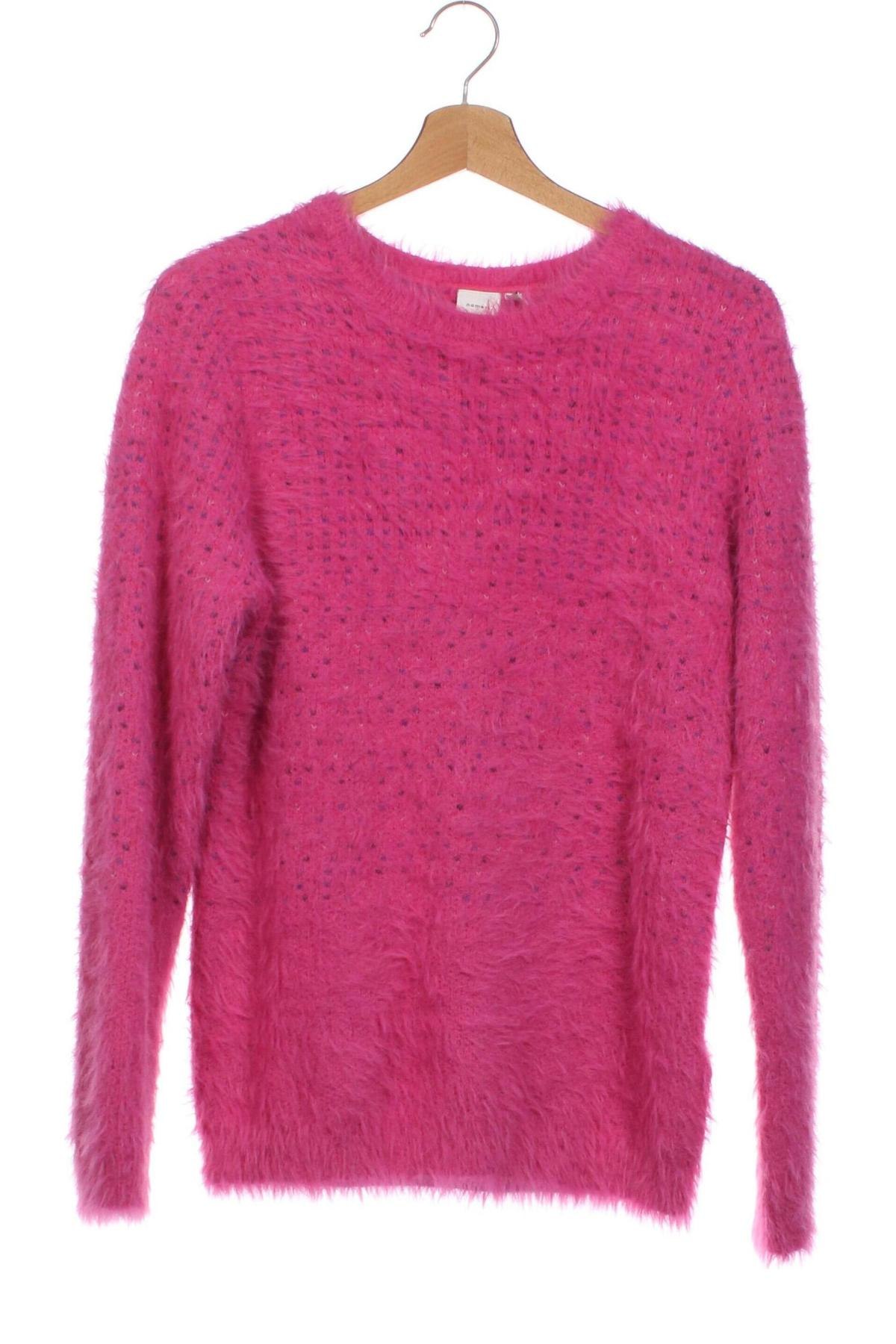 Детски пуловер Name It, Размер 12-13y/ 158-164 см, Цвят Лилав, Цена 3,36 лв.