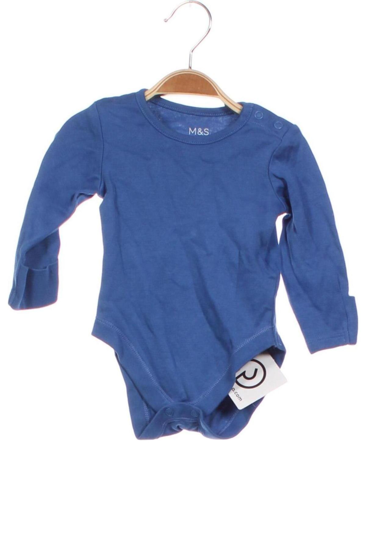 Kinder-Body Marks & Spencer, Größe 1-2m/ 50-56 cm, Farbe Blau, Preis € 16,49