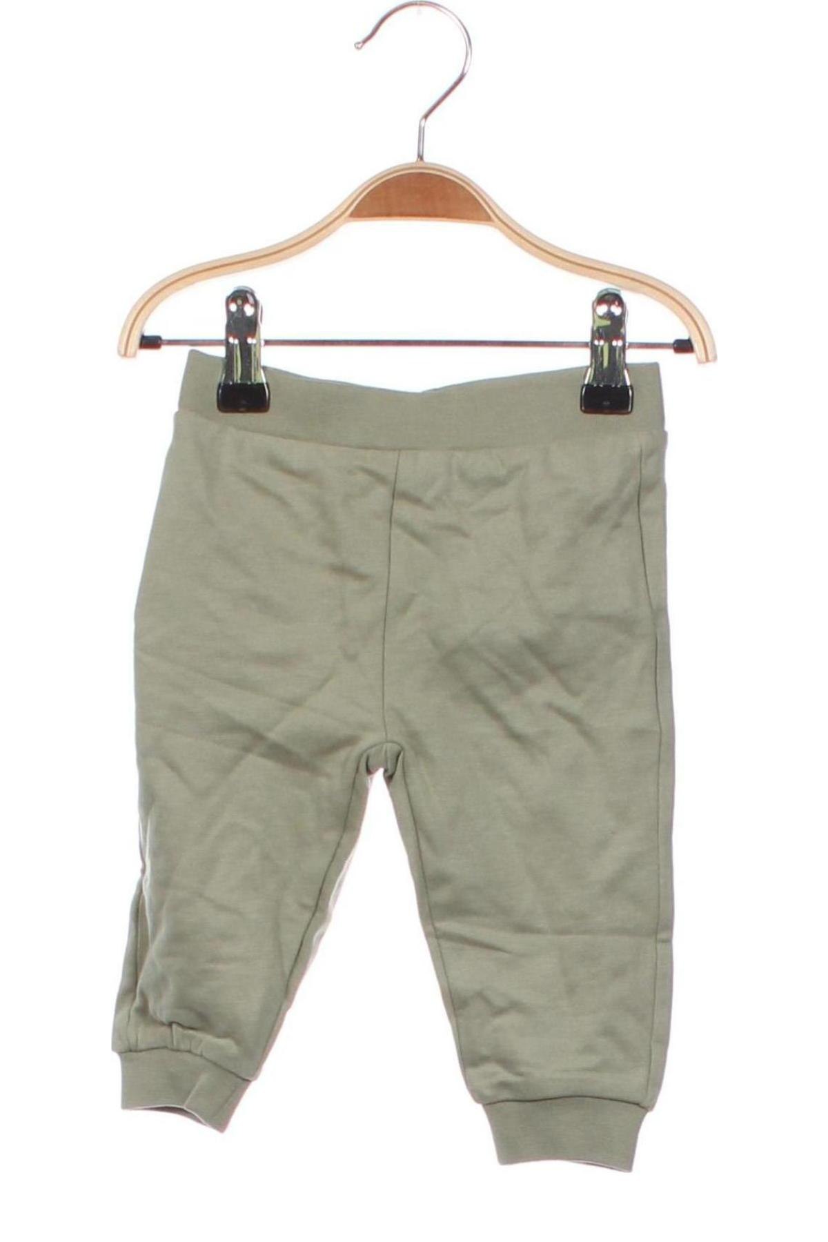 Pantaloni de trening, pentru copii Fagottino By Oviesse, Mărime 9-12m/ 74-80 cm, Culoare Verde, Preț 30,42 Lei