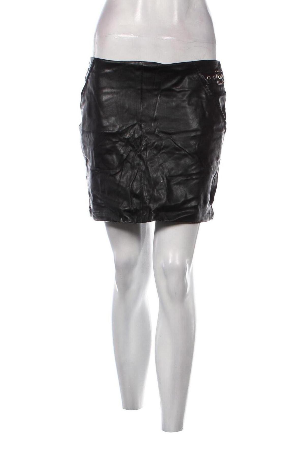Δερμάτινη φούστα Inside, Μέγεθος M, Χρώμα Μαύρο, Τιμή 2,15 €