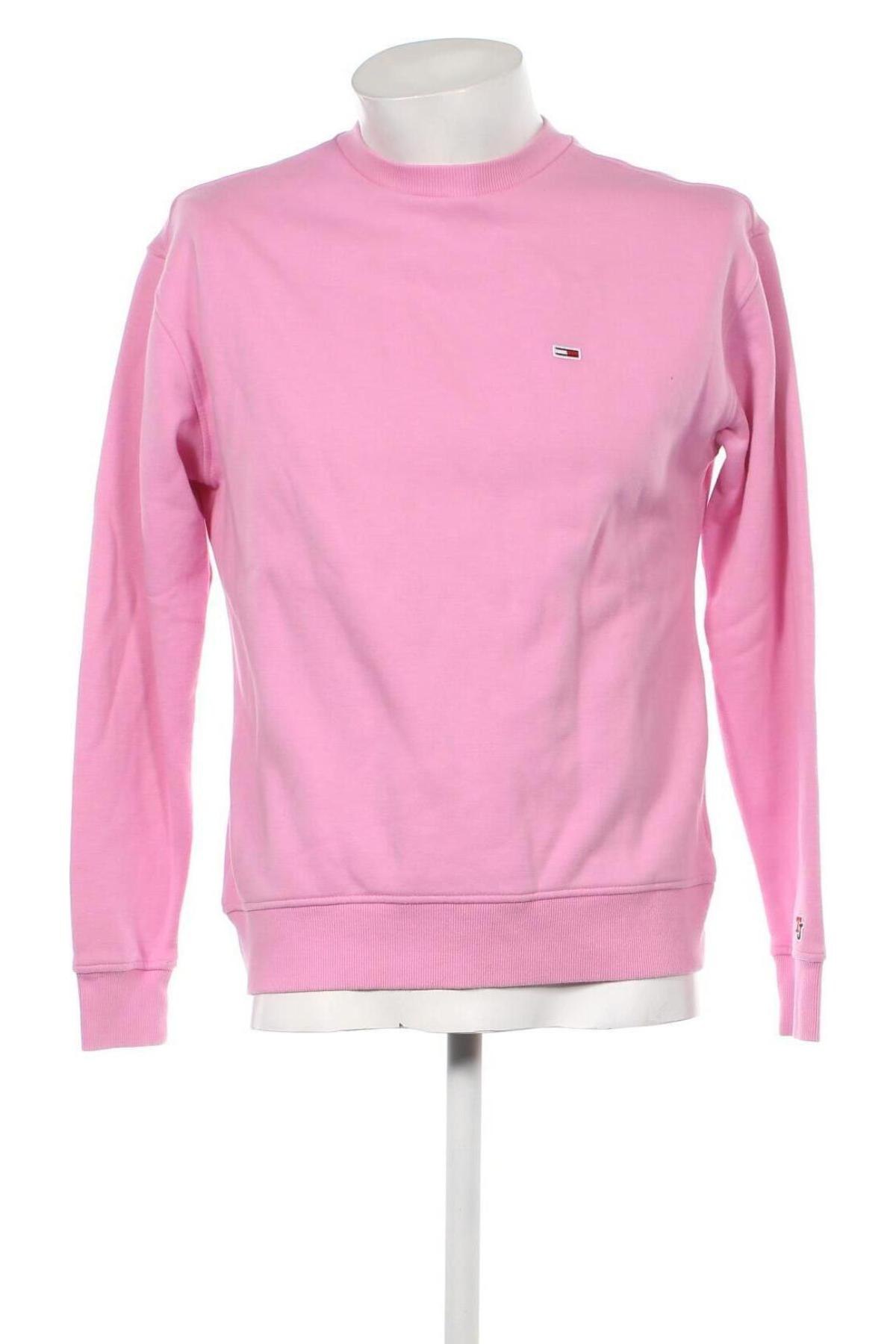 Мъжка блуза Tommy Hilfiger, Размер M, Цвят Розов, Цена 40,80 лв.