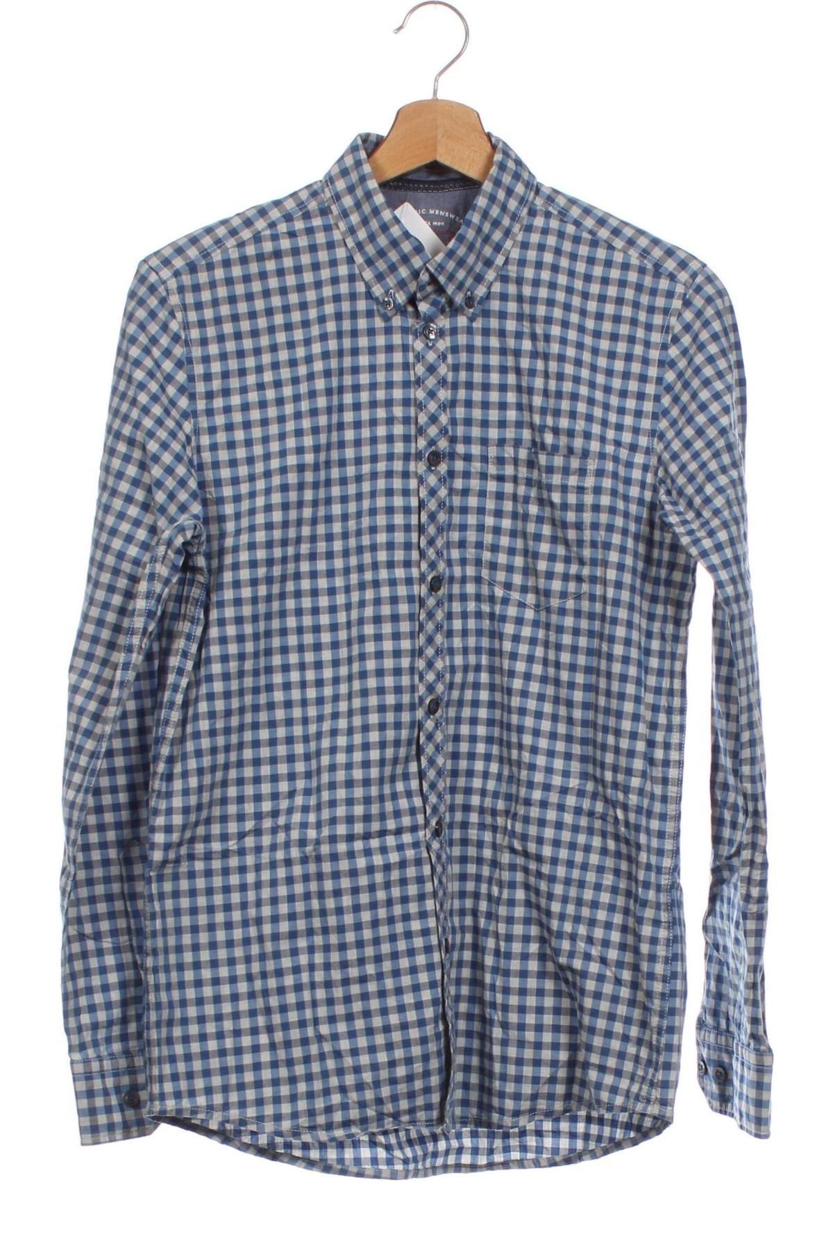 Ανδρικό πουκάμισο Authentic Brand, Μέγεθος S, Χρώμα Πολύχρωμο, Τιμή 2,41 €