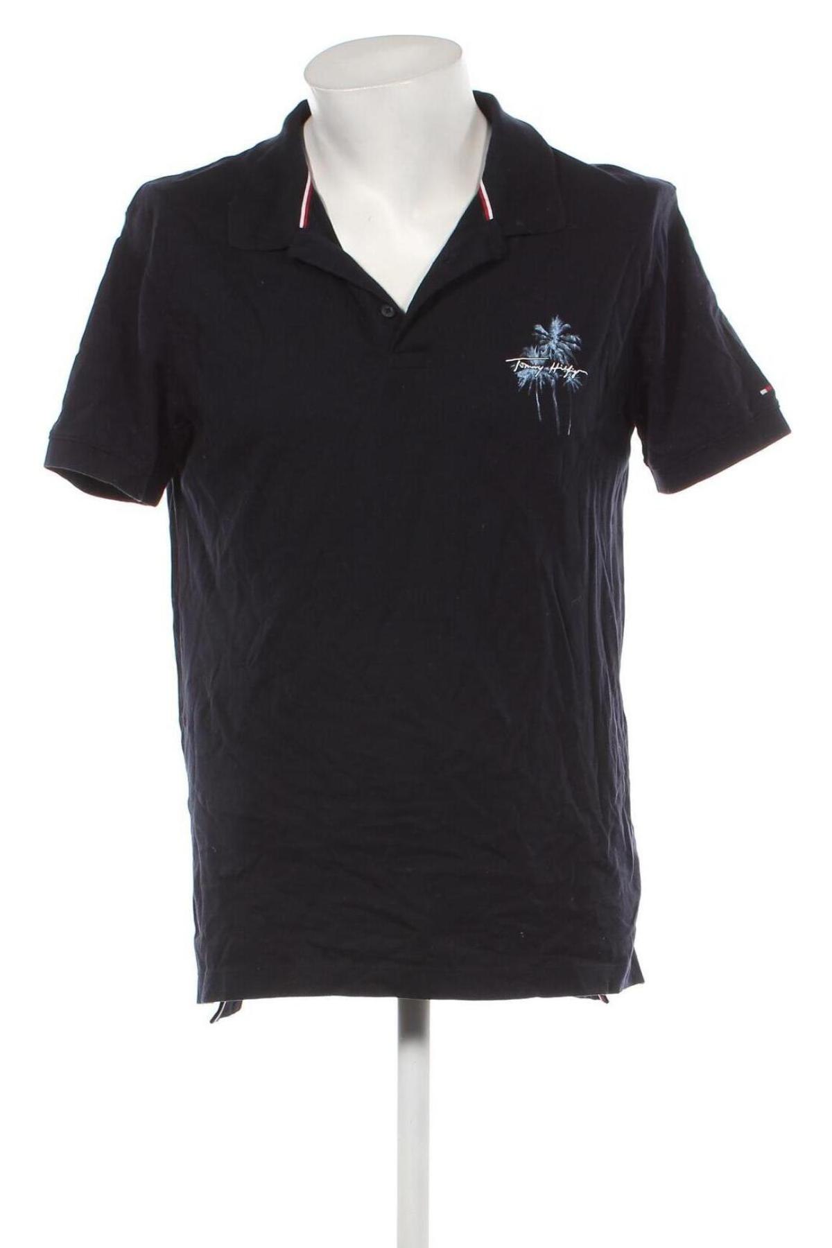 Ανδρικό t-shirt Tommy Hilfiger, Μέγεθος L, Χρώμα Μαύρο, Τιμή 42,06 €