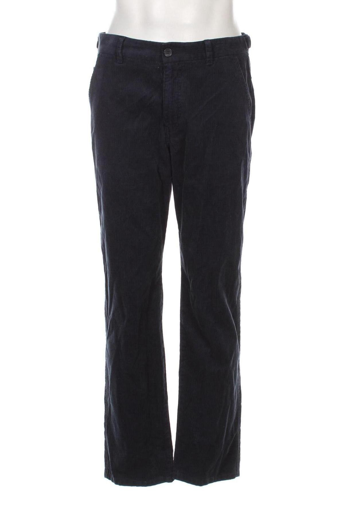 Pantaloni raiați de bărbați Jack & Jones, Mărime L, Culoare Albastru, Preț 35,07 Lei