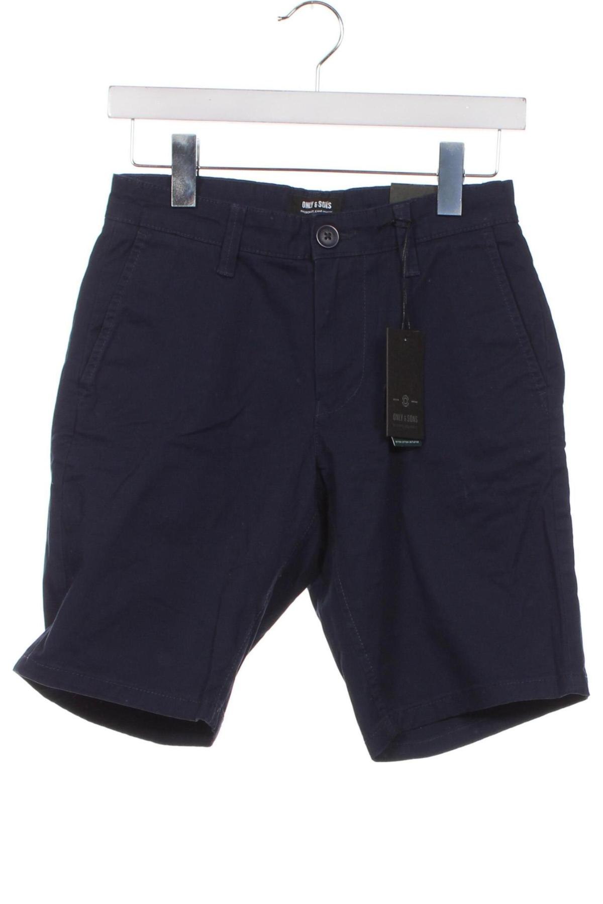 Herren Shorts Only & Sons, Größe XS, Farbe Blau, Preis 5,98 €