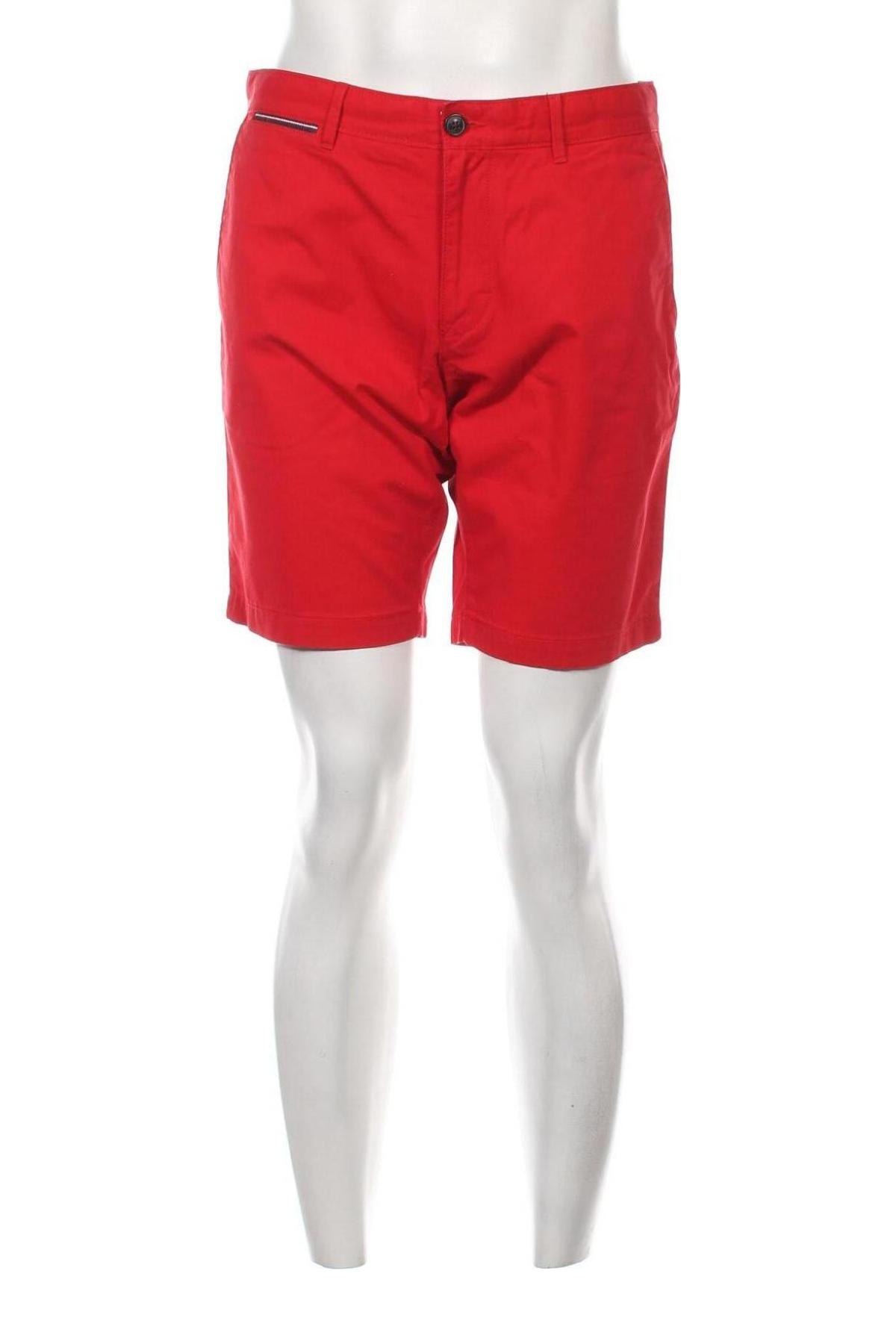 Pantaloni scurți de bărbați Tommy Hilfiger, Mărime M, Culoare Roșu, Preț 493,42 Lei