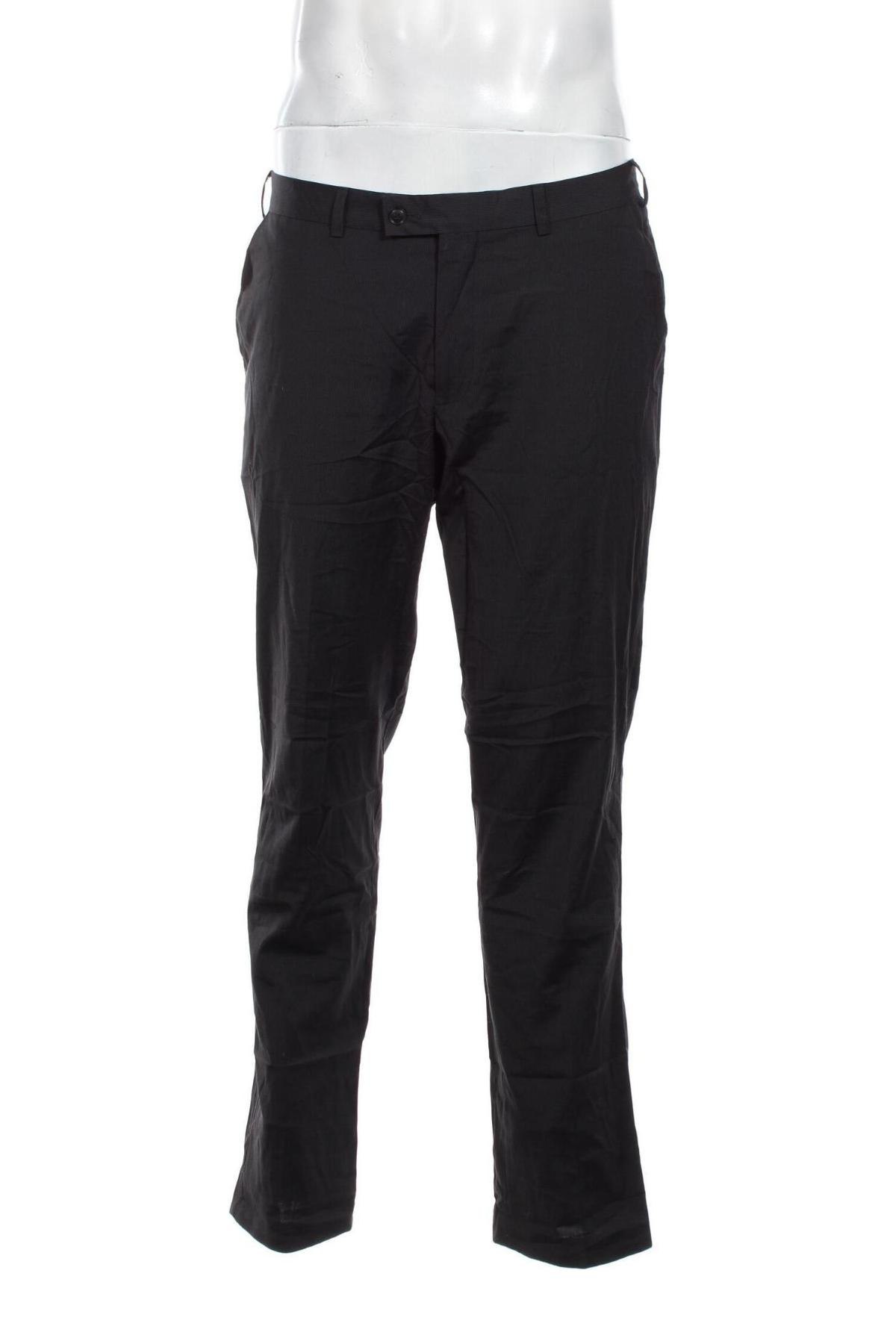 Pantaloni de bărbați Angelo Litrico, Mărime L, Culoare Negru, Preț 14,31 Lei