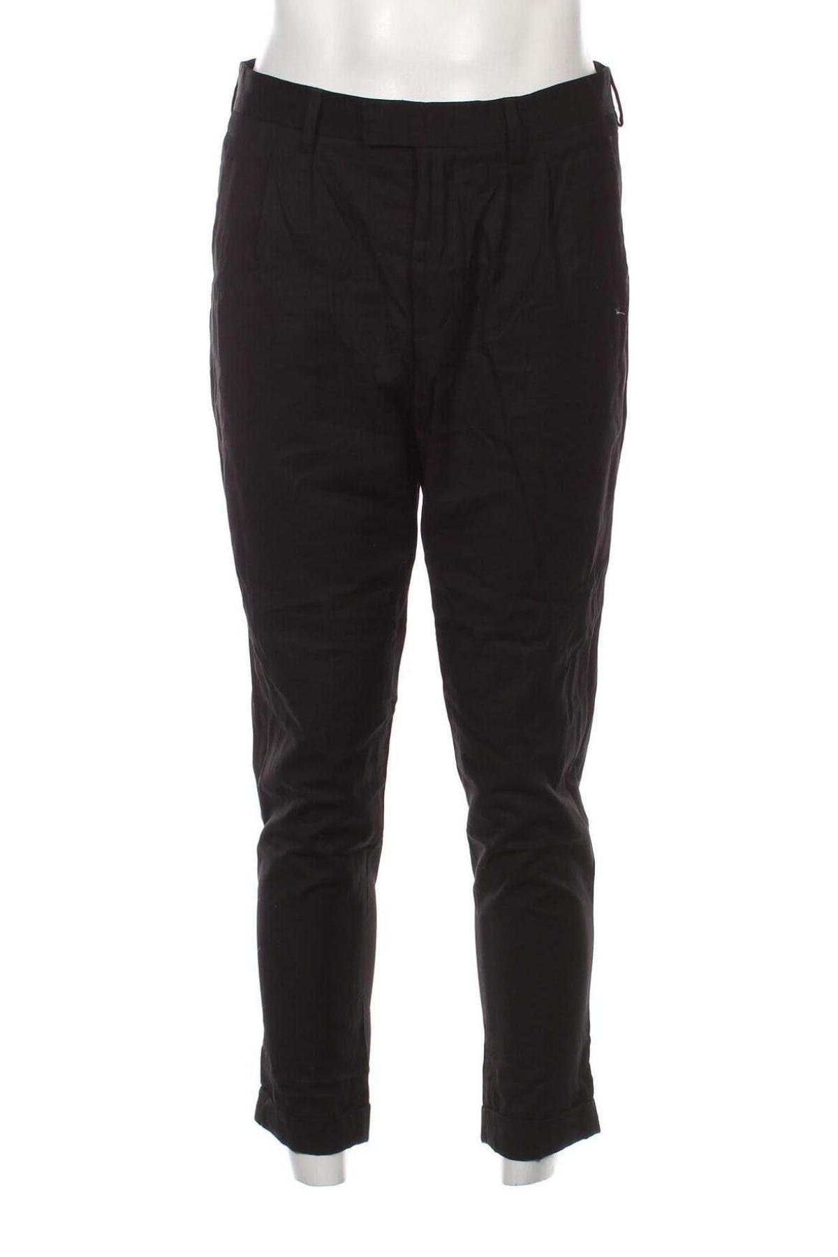 Pantaloni de bărbați H&M, Mărime M, Culoare Negru, Preț 15,26 Lei
