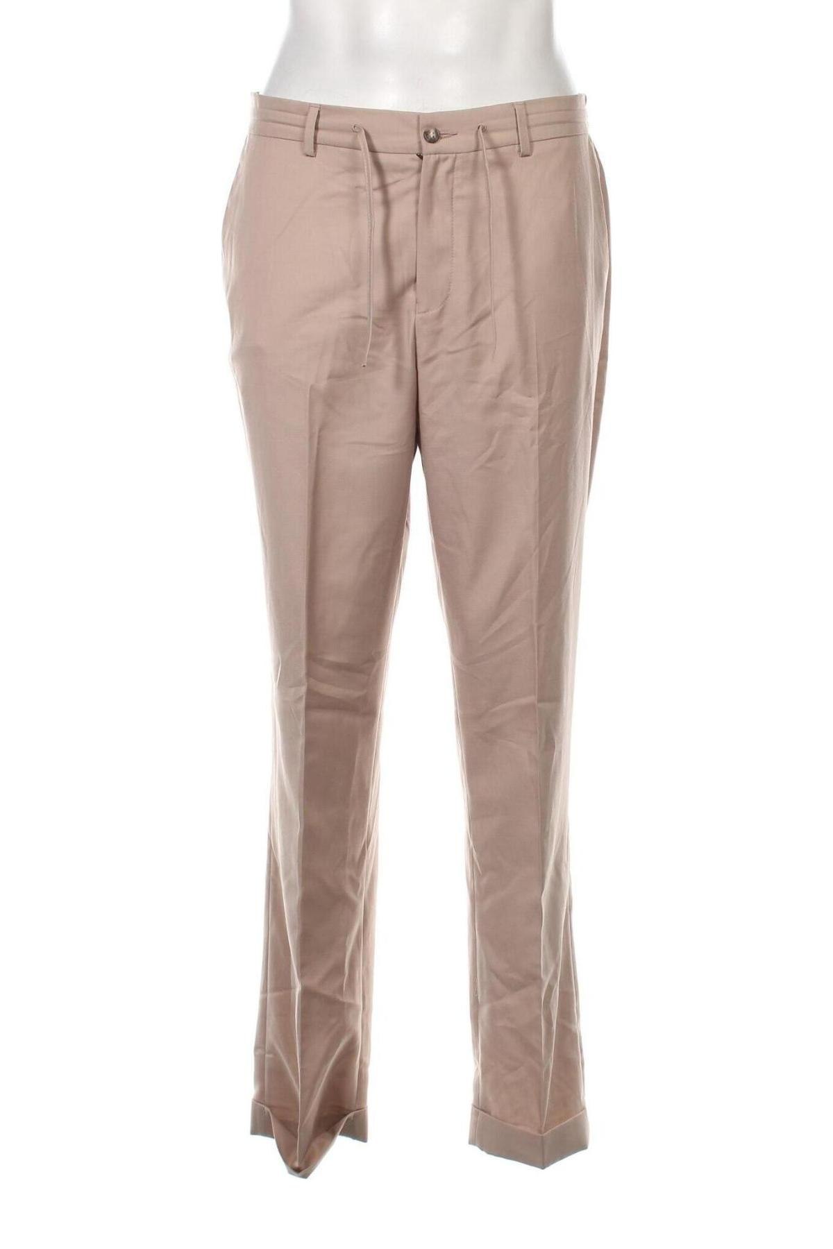 Мъжки панталон Isaac Dewhirst, Размер L, Цвят Кафяв, Цена 15,66 лв.