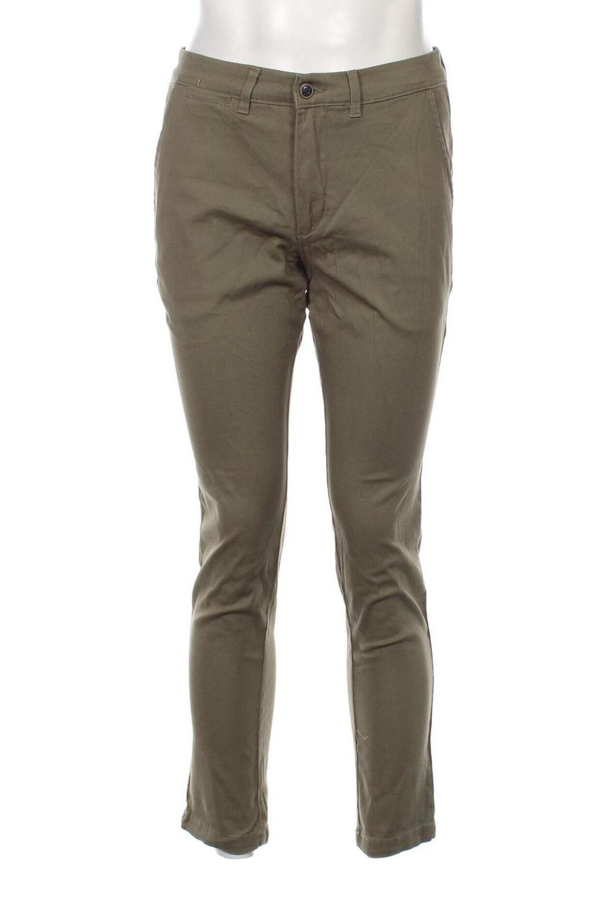 Pantaloni de bărbați Jack & Jones, Mărime M, Culoare Verde, Preț 56,65 Lei