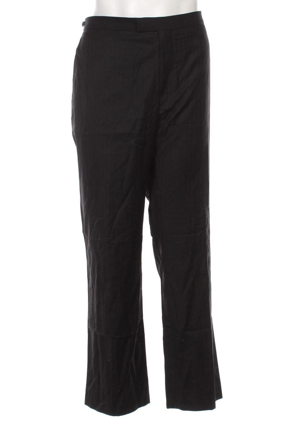 Мъжки панталон Marks & Spencer Autograph, Размер XL, Цвят Черен, Цена 8,36 лв.