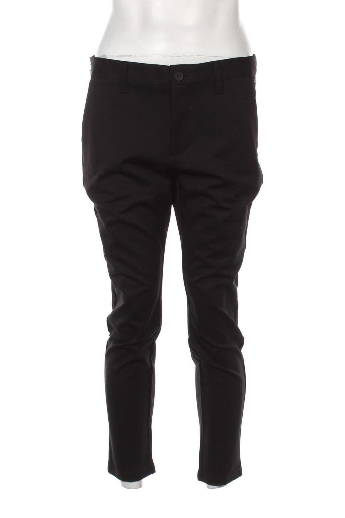 Pantaloni de bărbați Only & Sons, Mărime L, Culoare Negru, Preț 28,75 Lei