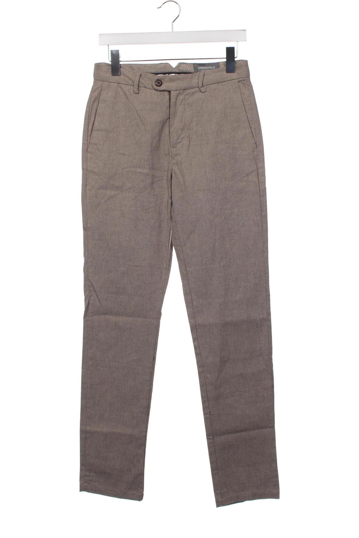 Мъжки панталон Springfield, Размер S, Цвят Бежов, Цена 14,76 лв.
