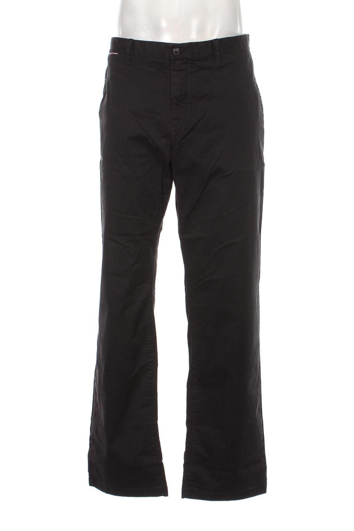 Мъжки панталон Tommy Hilfiger, Размер XL, Цвят Черен, Цена 57,30 лв.