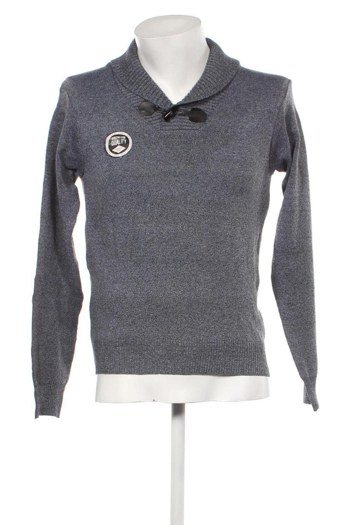 Ανδρικό πουλόβερ, Μέγεθος S, Χρώμα Γκρί, Τιμή 3,23 €