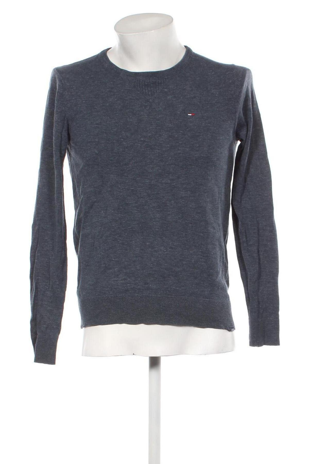 Мъжки пуловер Hilfiger Denim, Размер M, Цвят Син, Цена 191,00 лв.