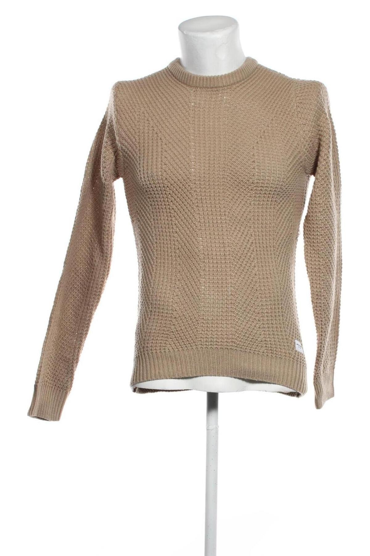 Мъжки пуловер Jack & Jones, Размер XS, Цвят Кафяв, Цена 17,00 лв.