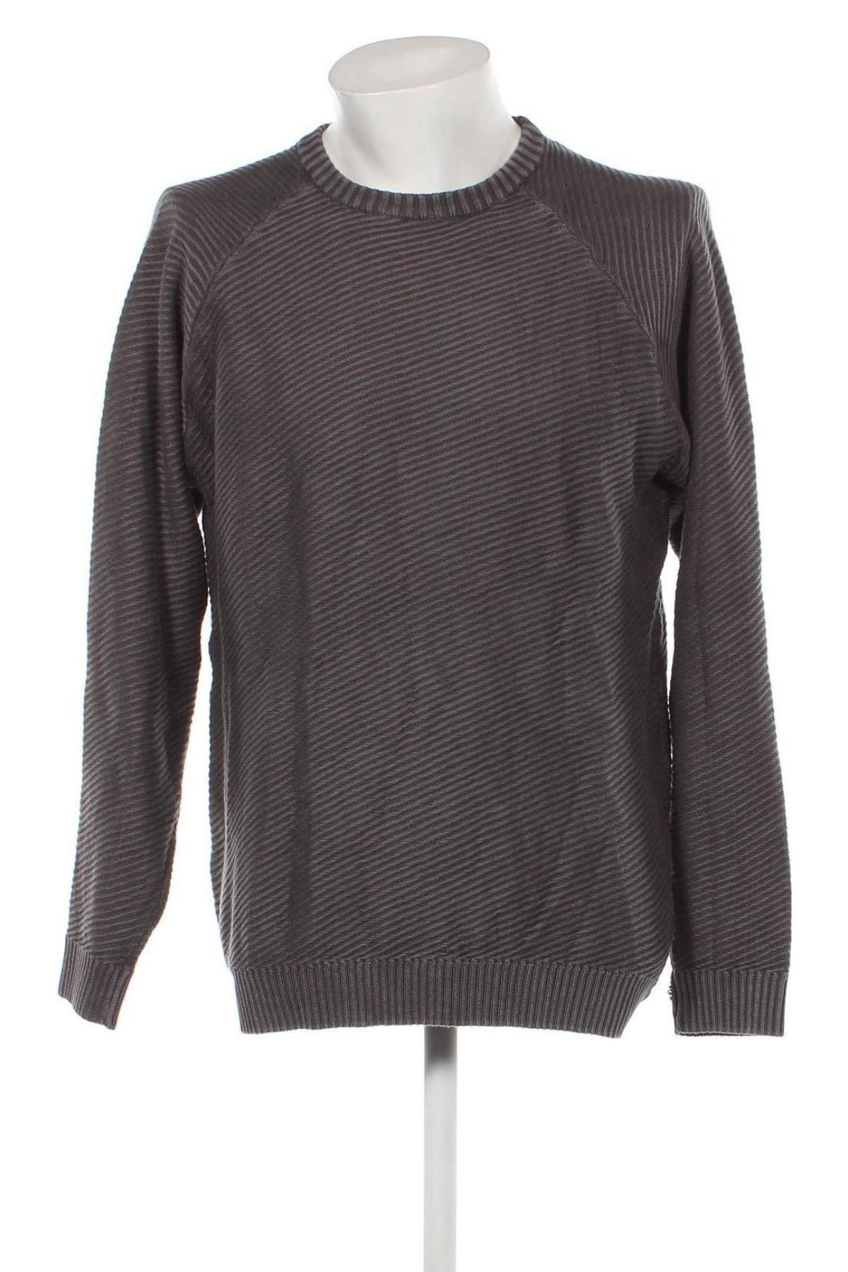 Мъжки пуловер Rebel, Размер M, Цвят Сив, Цена 18,40 лв.