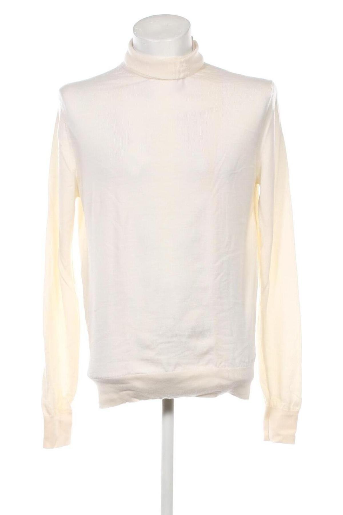Мъжки пуловер Tommy Hilfiger, Размер XXL, Цвят Екрю, Цена 57,30 лв.