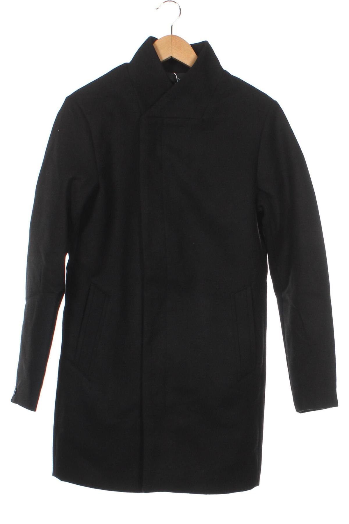 Pánský kabát  Jack & Jones, Velikost XS, Barva Černá, Cena  713,00 Kč