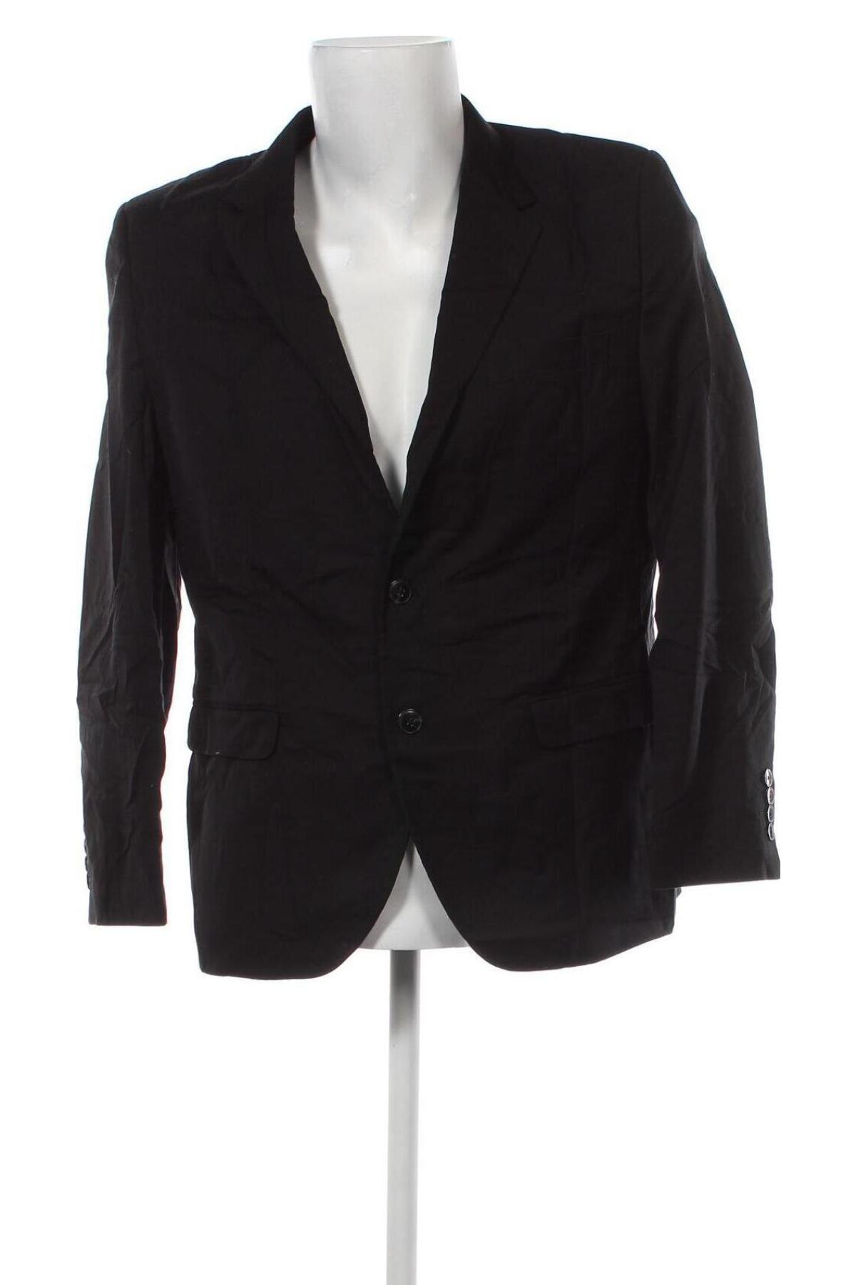 Ανδρικό σακάκι Angelo Litrico, Μέγεθος M, Χρώμα Μαύρο, Τιμή 3,27 €